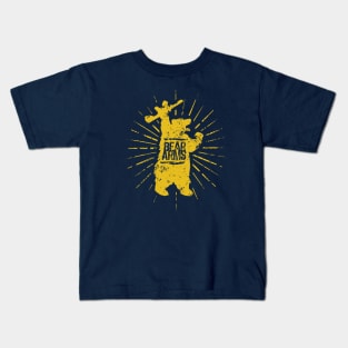 Grizzly Bear Arms Kids T-Shirt